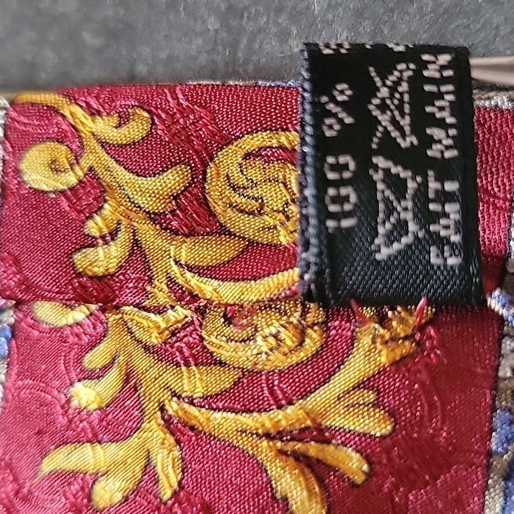 Christian Dior Men's Tie, 100% Silk, Hand Made, 59" - Picture 4 of 8